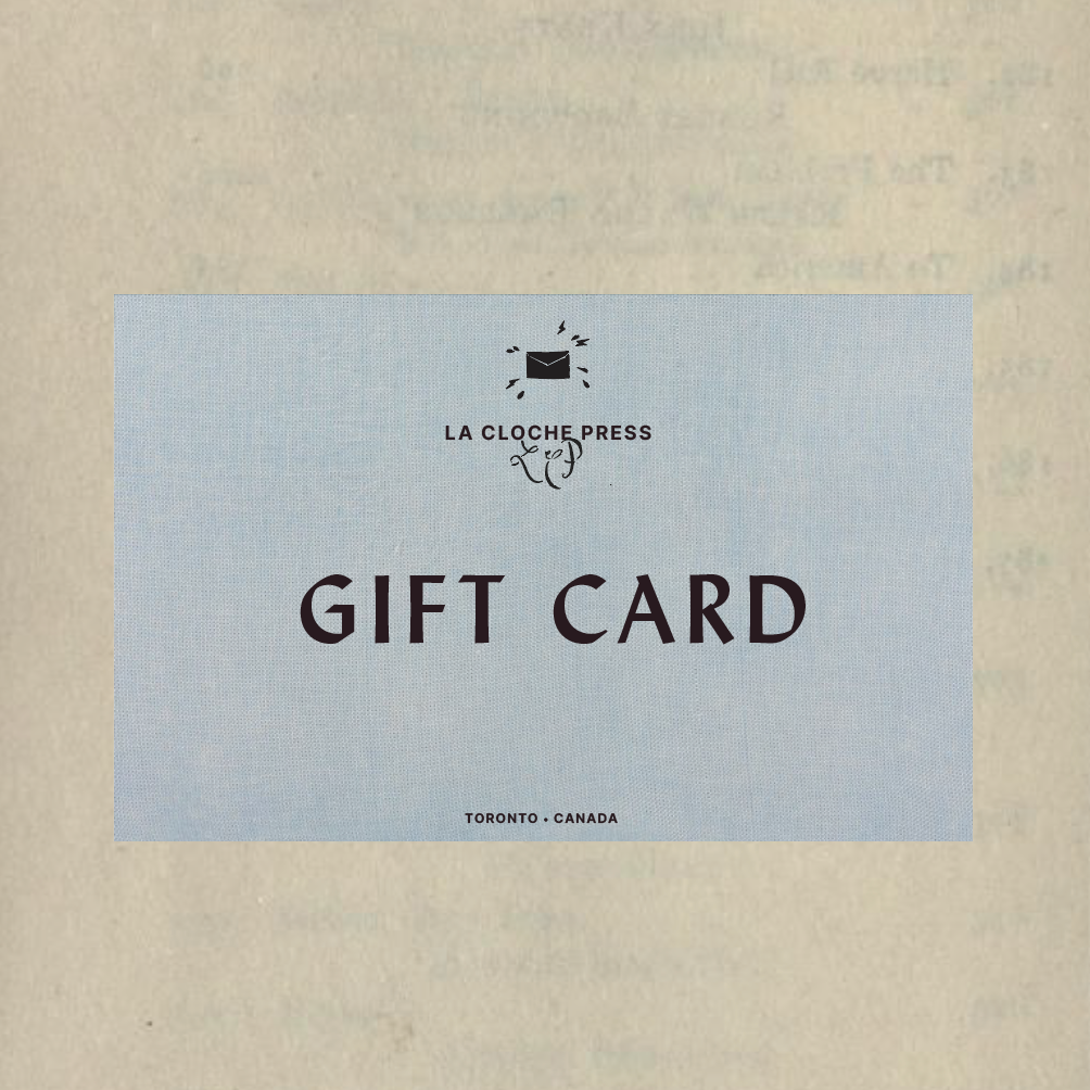 La Cloche Press gift card