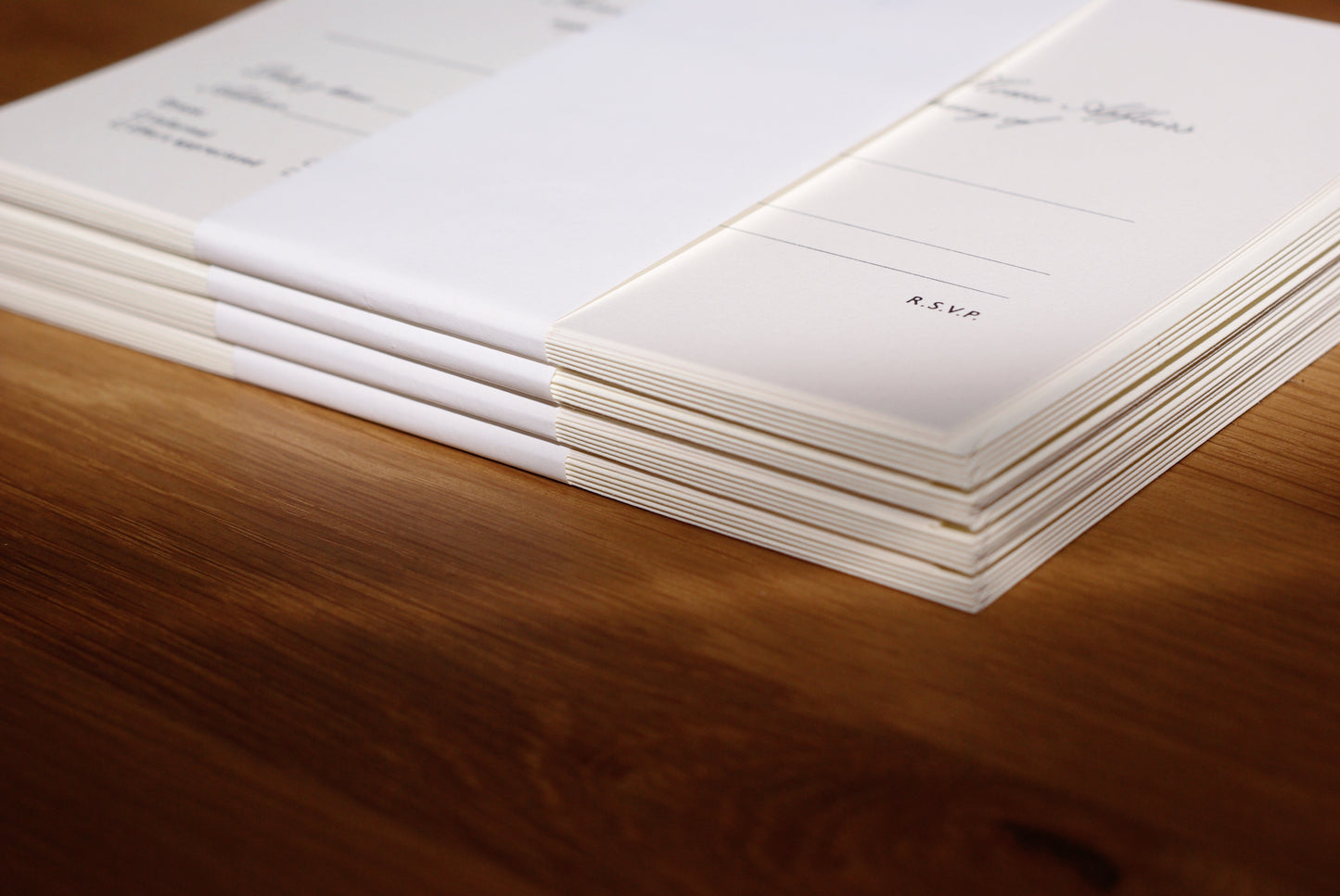 Diplomat dinner invitation set | 7x5"