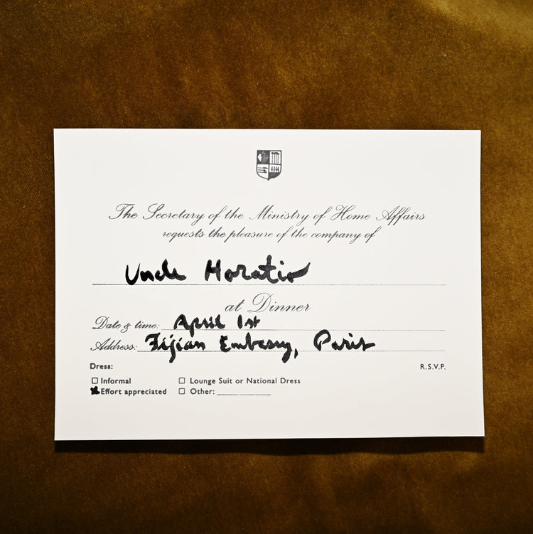 The Host's stationery collection