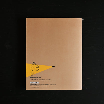 Nancy Drew notebook in Biscuit + Lamplight | 5.3x6.6"