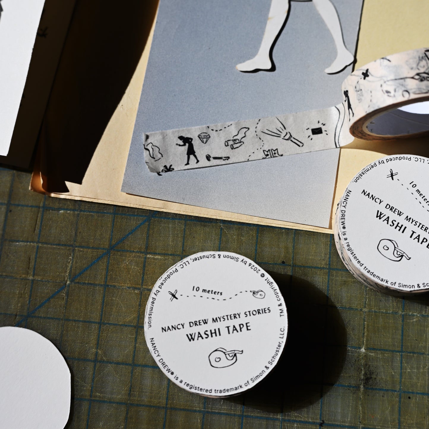 Nancy Drew washi tape