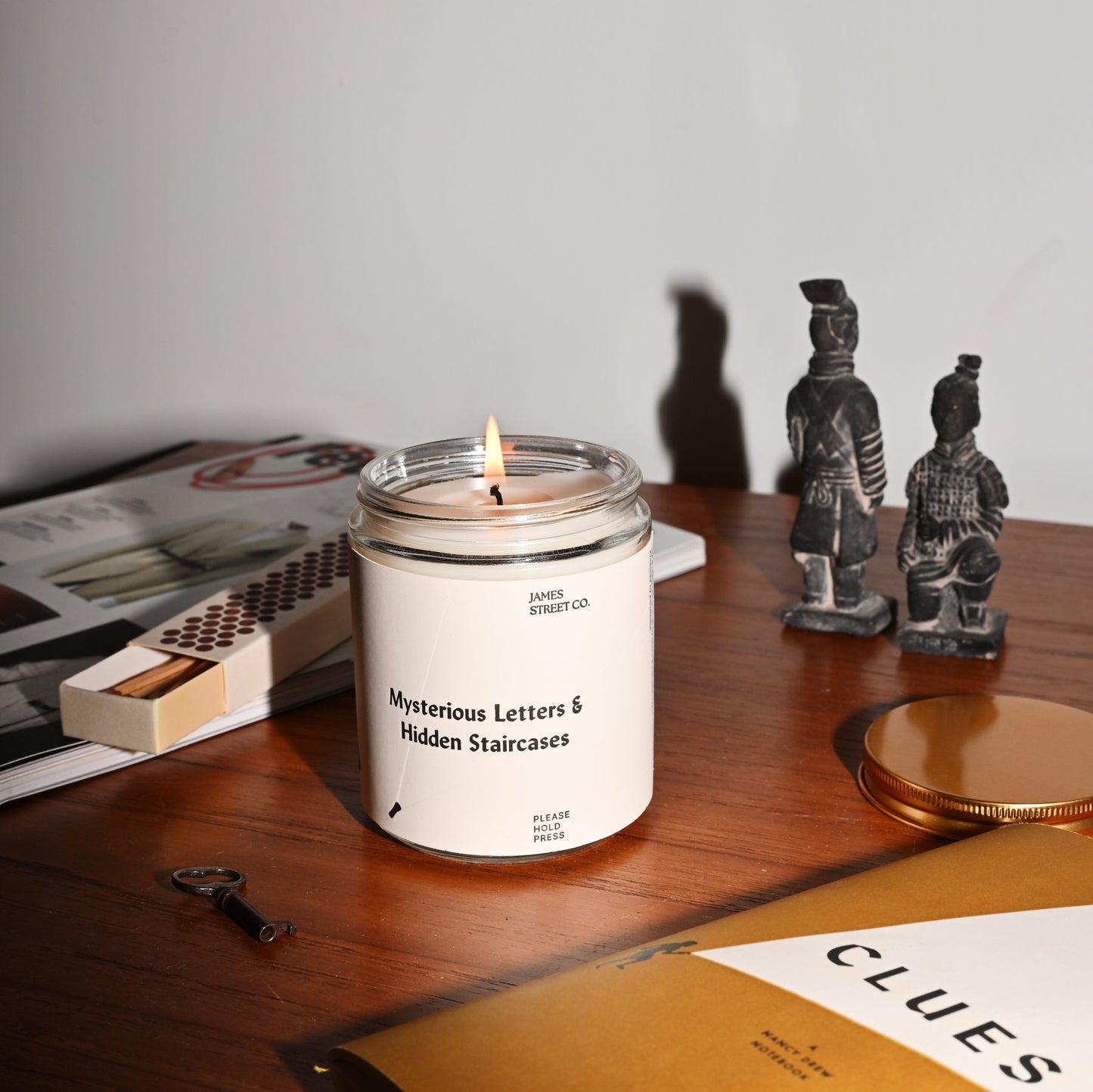 Nancy Drew candle