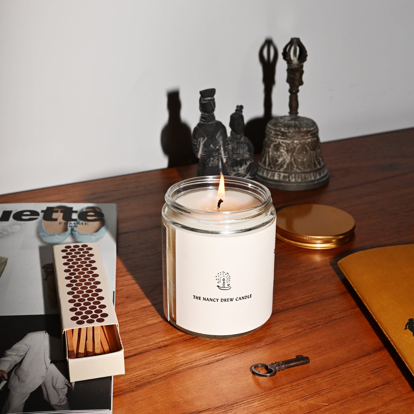 Nancy Drew candle