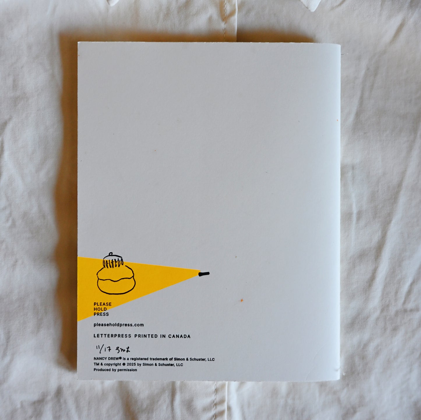 Nancy Drew notebook | 5.3x6.6"