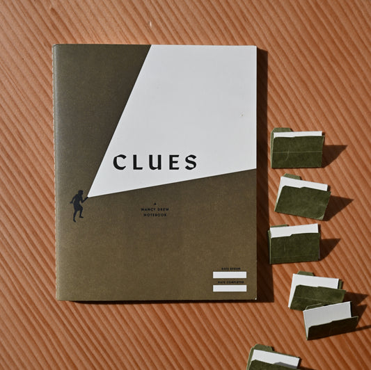 Nancy Drew notebook in Archive Green | 5.3x6.6"