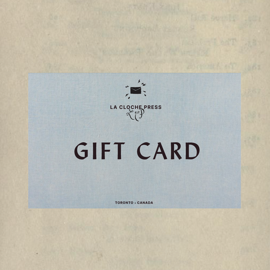 La Cloche Press gift card