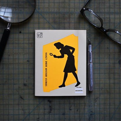 Nancy Drew notebook in Apricot + Khaki | 5x6.4"