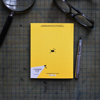 Nancy Drew notebook in Khaki + Lamplight | 5x6.4"