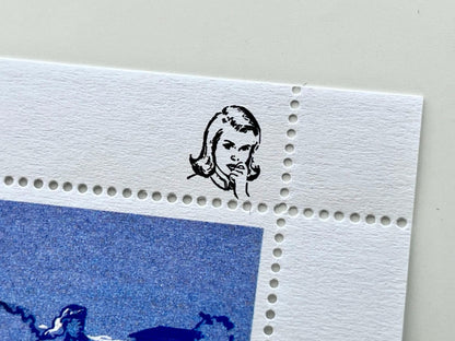 Nancy Drew stamps | 4.25x5.5"